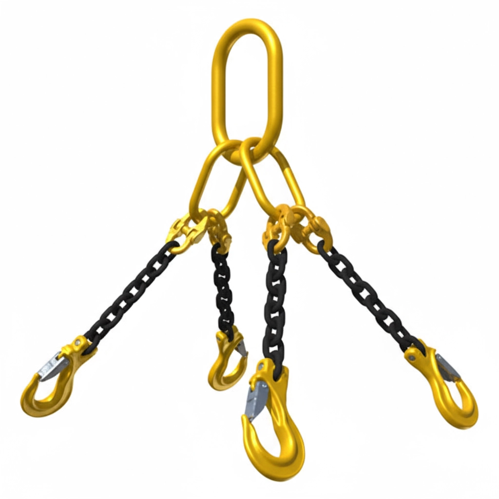 Строп цепной четырехветвевой 4СЦ-63т 6м