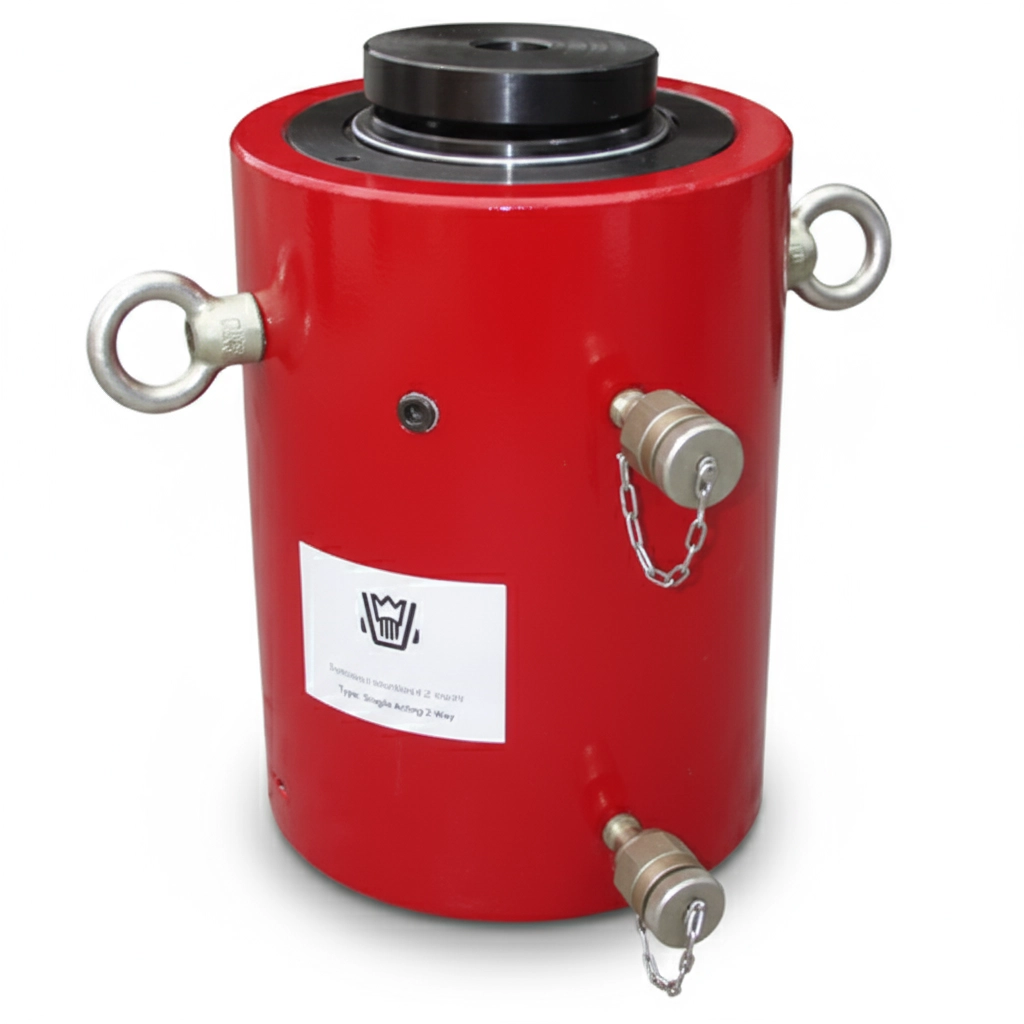 Домкрат ДГ100Г200 (вын. насос) гидравлический двустор. 100 т